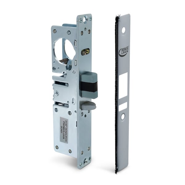Premier Lock Commercial Storefront Deadlatch Narrow Stile Mortise Lock - 31/32" - Right DLA01 - main